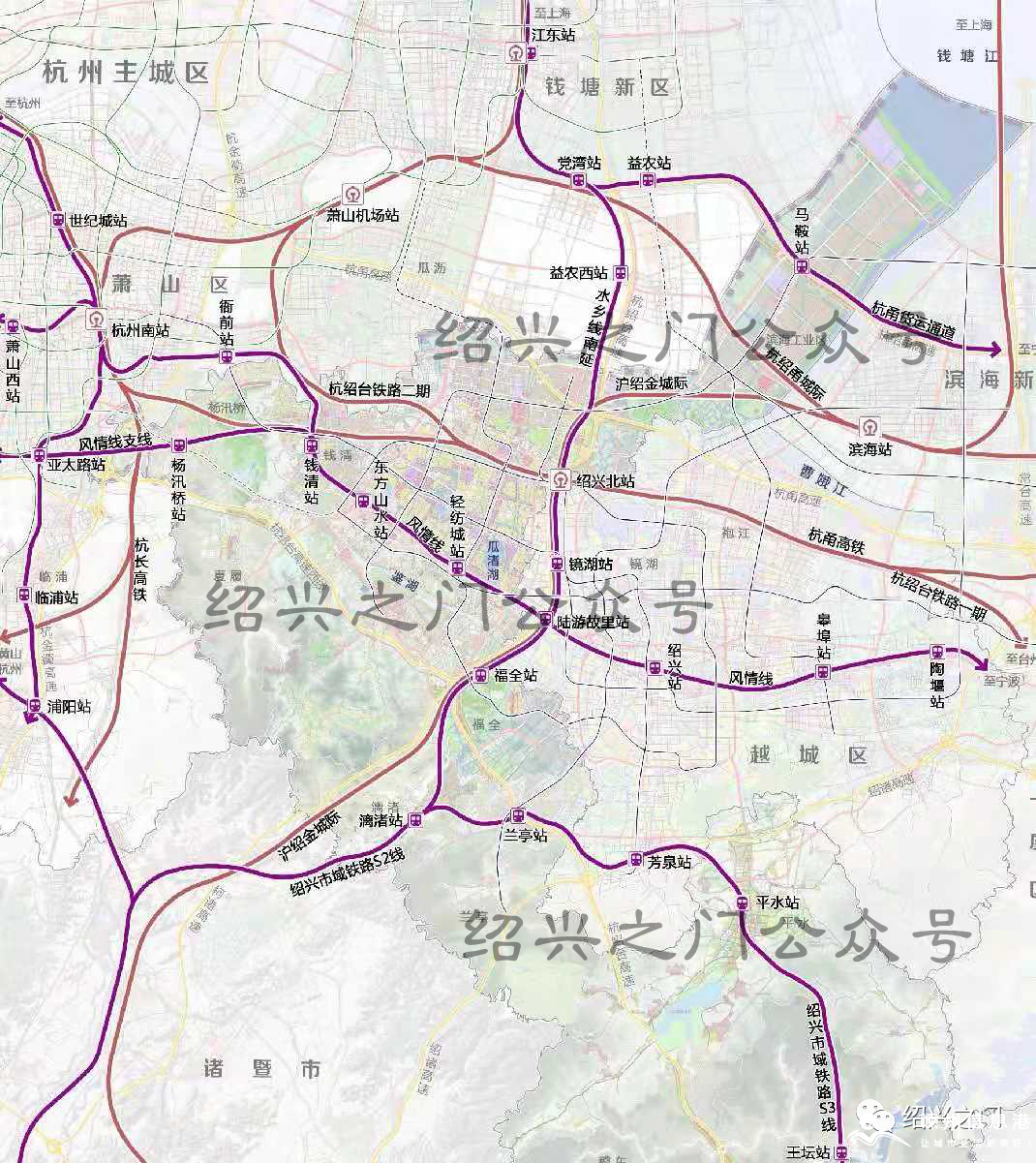 根据初步规划,沪绍金铁路将经过滨海新区,越城区,柯桥区,诸暨市.